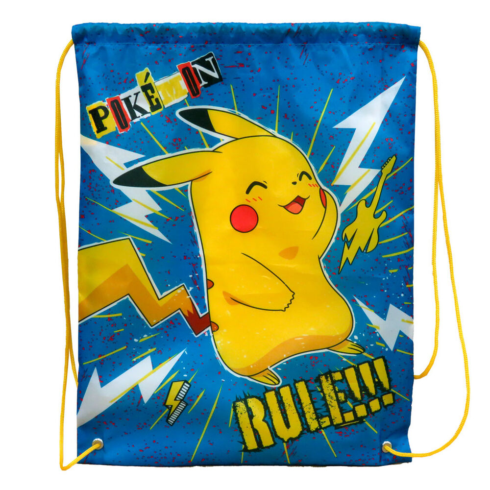 Saco Pikachu Pokemon 40cm_0