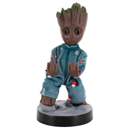 Cable Guy soporte sujecion Groot en Pijama Guardianes de la Galaxia Marvel 20cm_1