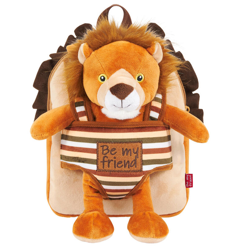 Mochila reversible + peluche Lenny Lion 25cm_0