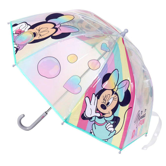 Paraguas manual burbuja Minnie Disney 45cm_0