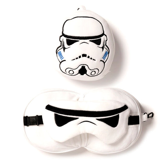 Almohada viaje antifaz Soldado Imperial Stormtrooper Star Wars Relaxeazzz_0