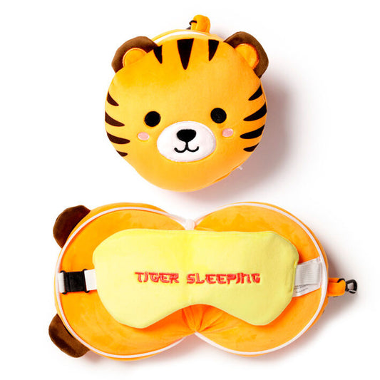 Almohada viaje antifaz Tigre Adoramals Relaxeazzz_0