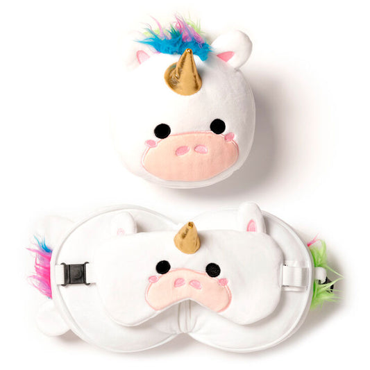 Almohada viaje antifaz Unicornio Relaxeazzz_0