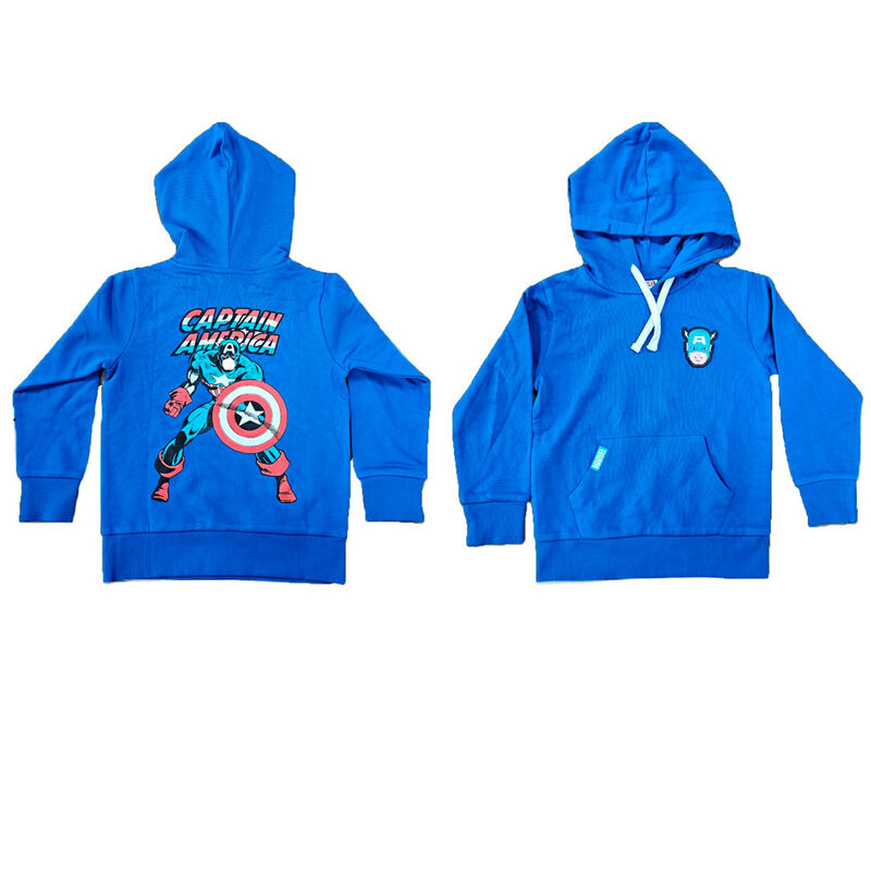 Sudadera capucha Capitan America Marvel_0