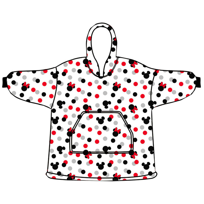 Bata sudadera oversize Minnie Disney coral adulto_0