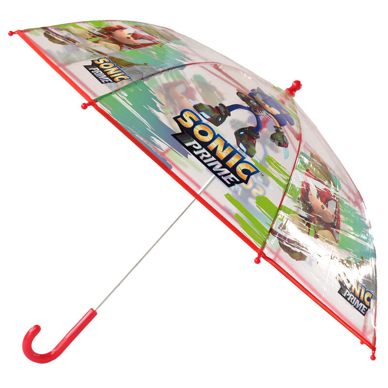 Paraguas manual transparente Sonic the Hedgehog 48cm_0