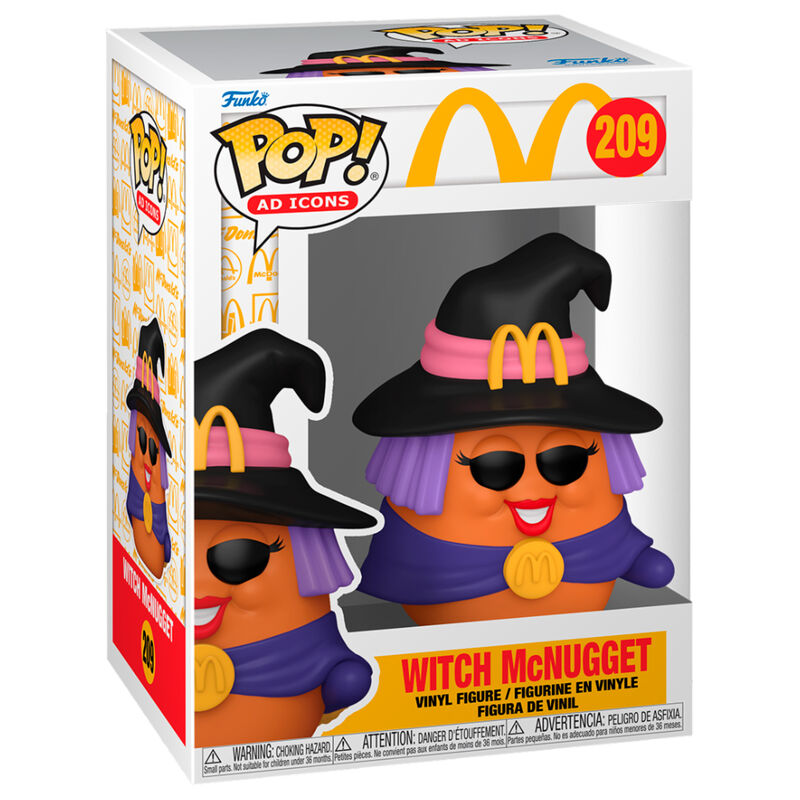Figura POP McDonalds Nugget Buddies Witch_0