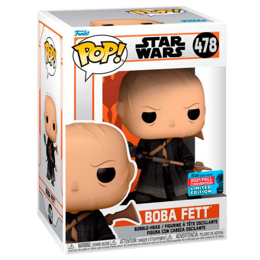Figura POP Star Wars Boba Fett No Armor Exclusive_0