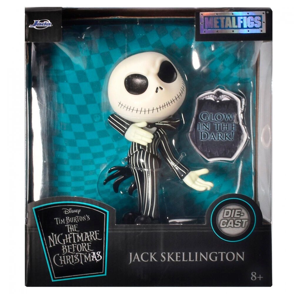 Figura metalfigs Jack Skellington Pesadilla Antes de Navidad 10cm_0