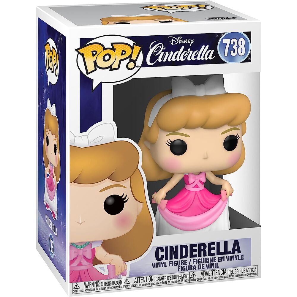 Figura POP Disney Cenicienta in Pink Dress_0