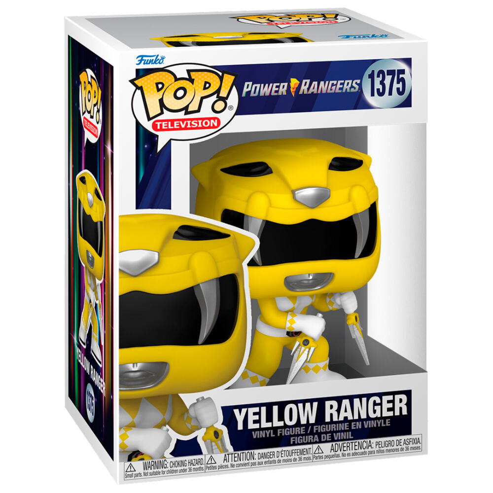 Figura POP Power Rangers 30th Anniversary Yellow Ranger_0