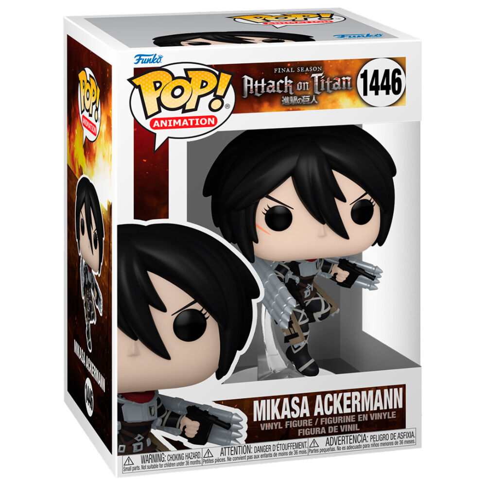 Figura POP Attack on Titan Mikasa Ackermann_0