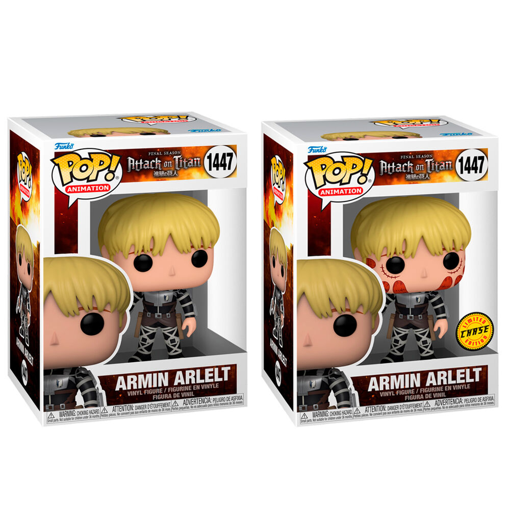 Figura POP Attack on Titan Armin Arlelt 5 + 1 Chase_0