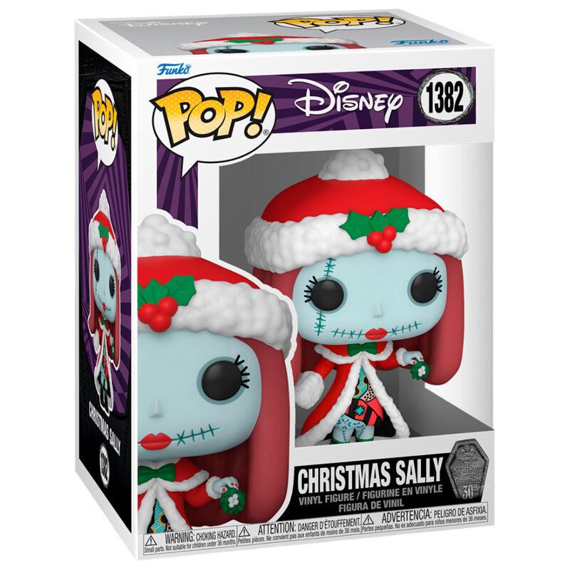 Figura POP Disney Pesadilla Antes de Navidad 30th Anniversary Christmas Sally_0