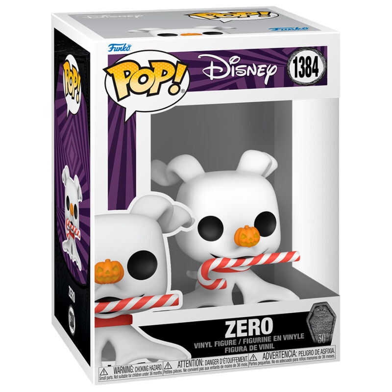 Figura POP Disney Pesadilla Antes de Navidad 30th Anniversary Zero_0