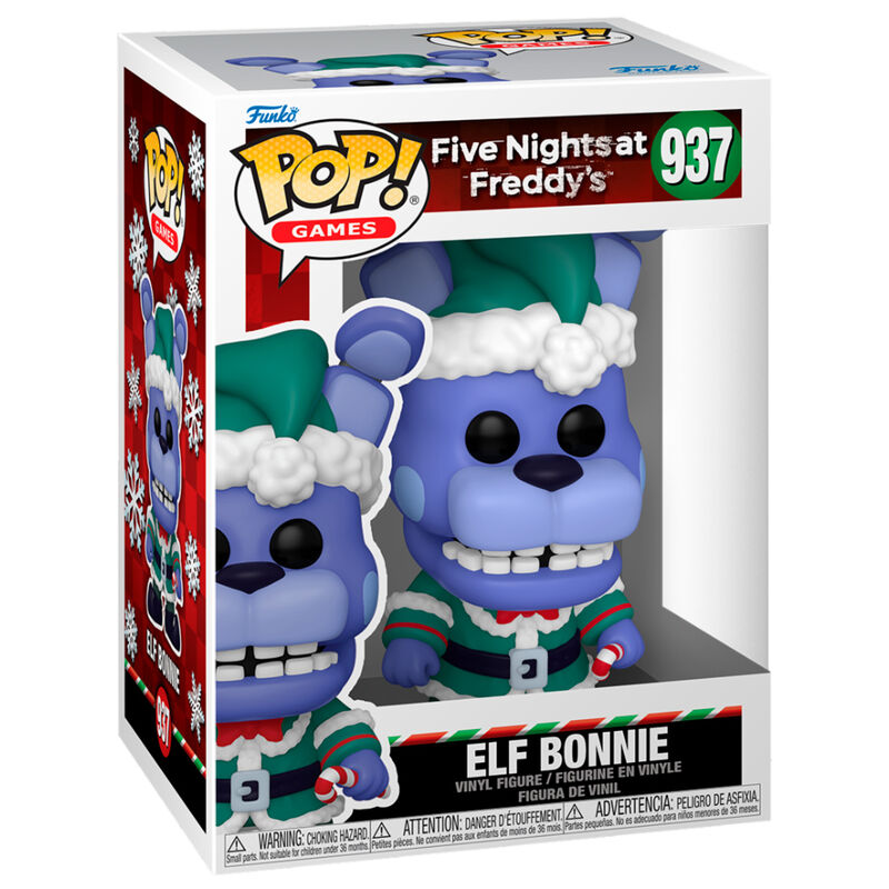 Figura POP Five Nights at Freddys Holiday Elf Bonnie_0