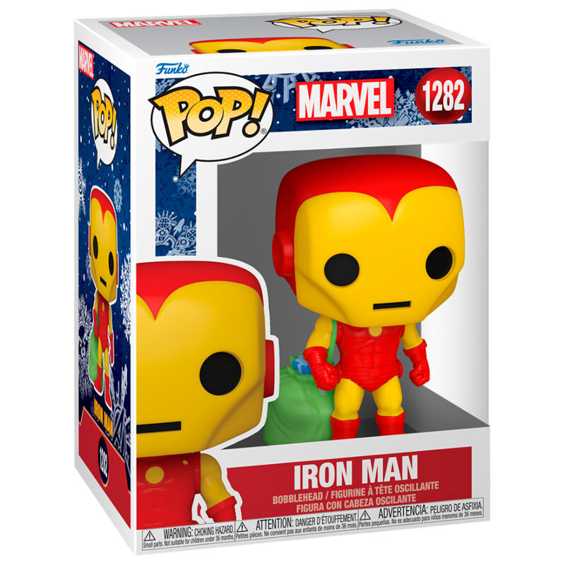 Figura POP Marvel Holiday Iron Man_0