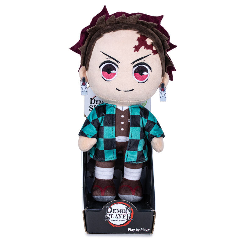 Peluche Tanjiro Kamado Demon Slayer Kimetsu no Yaiba 27cm_0