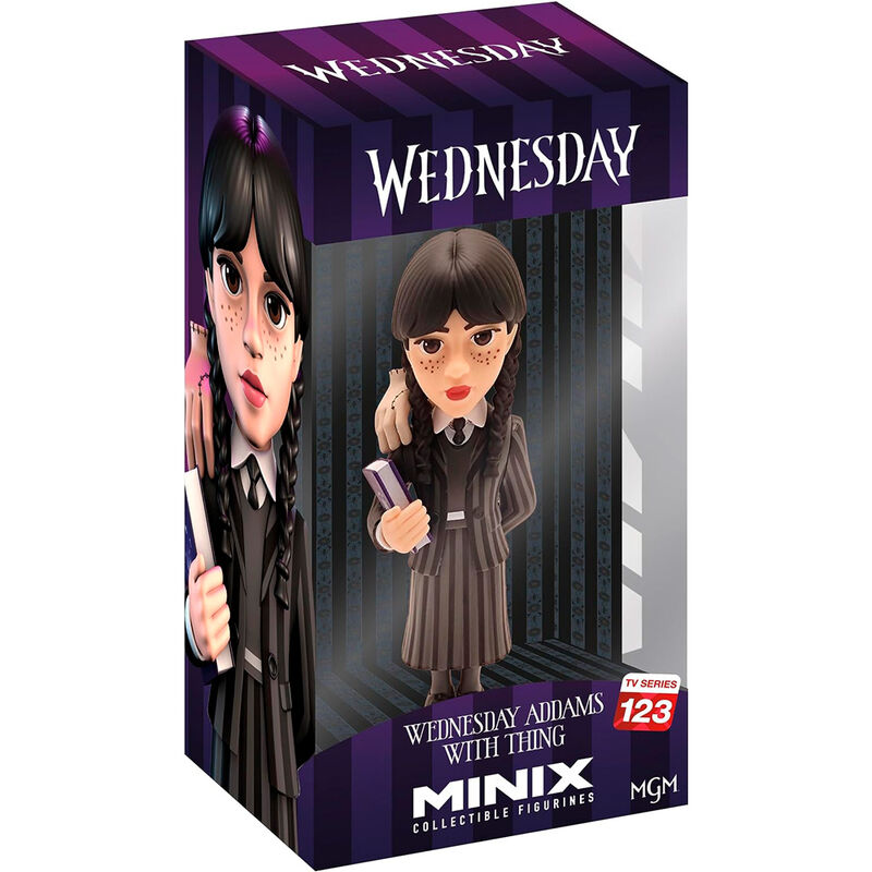 Figura Minix Miercoles y Cosa Wednesday 12cm_0