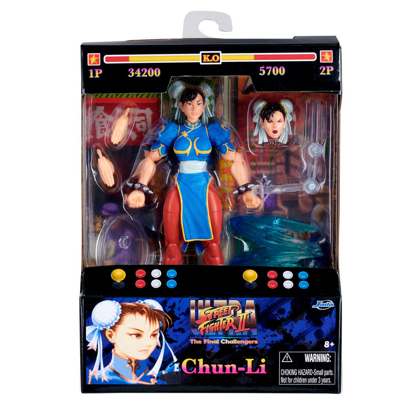 Figura Chun-Li Street Fighter II 15cm_0
