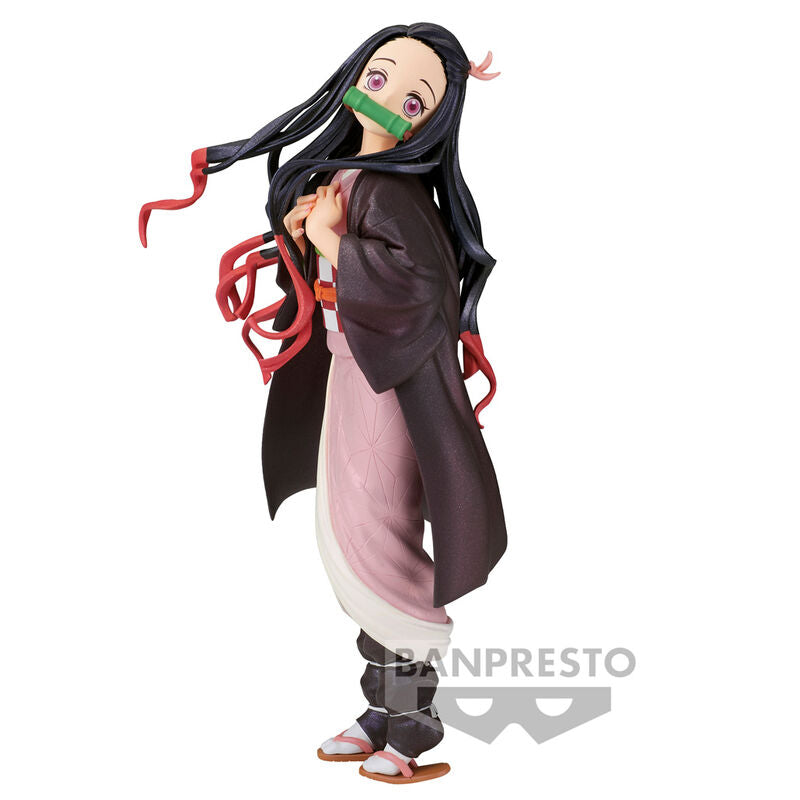 Figura Nezuko Kamado Special Color Glitter & Glamours Demon Slayer Kimetsu no Yaiba 22cm_0