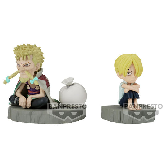 Figura Sanji & Zeff World Collectable Stories One Piece 6cm_0
