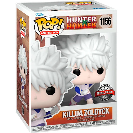 Figura POP Hunter x Hunter Killua Zoldyck Exclusive_0