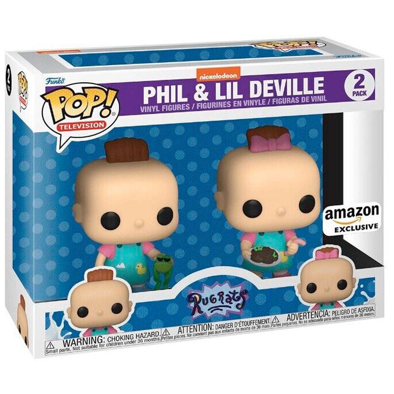 Blister 2 figuras POP Rugrats Phil & Lil Exclusive_0