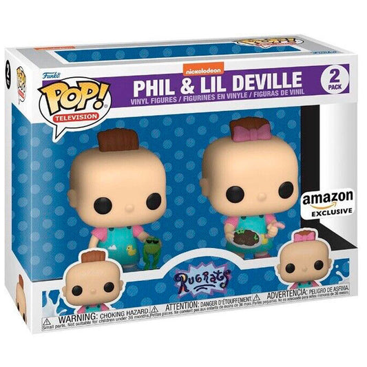 Blister 2 figuras POP Rugrats Phil & Lil Exclusive_0