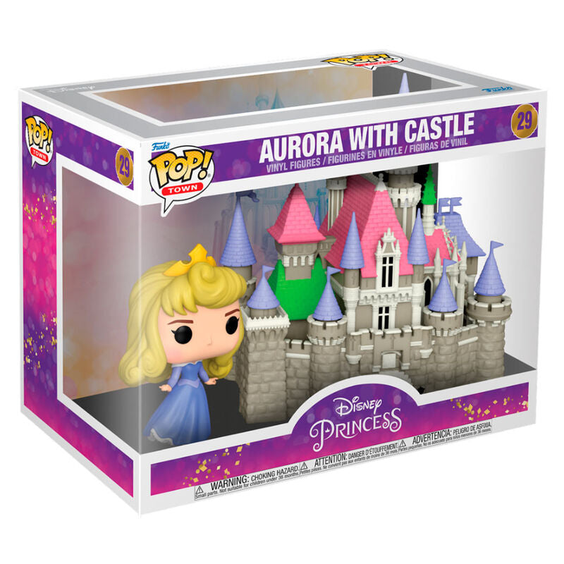 Figura POP Town Disney Princesas Aurora with Castle_0