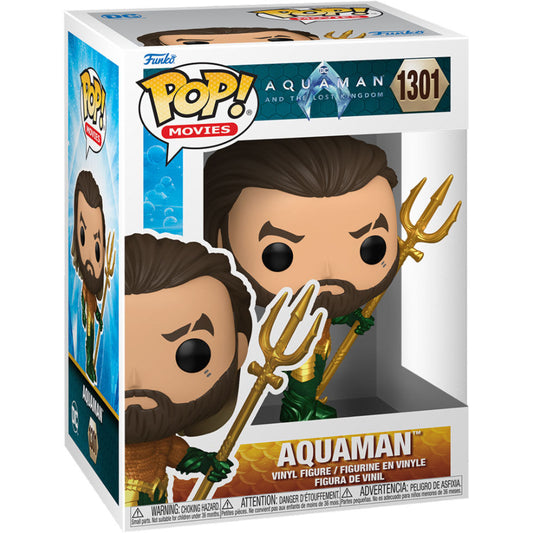 Figura POP DC Comics Aquaman y el Reino Perdido Aquaman_0