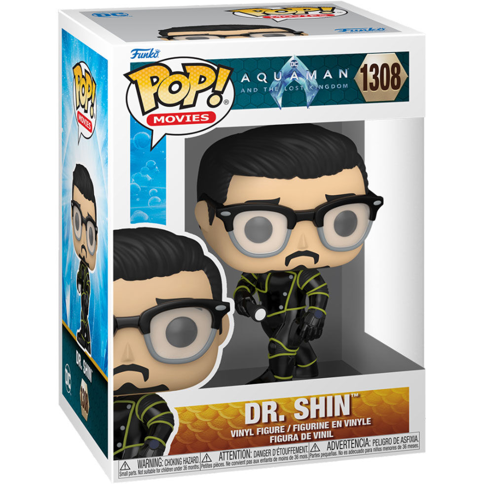 Figura POP DC Comics Aquaman y el Reino Perdido Dr. Shin_0