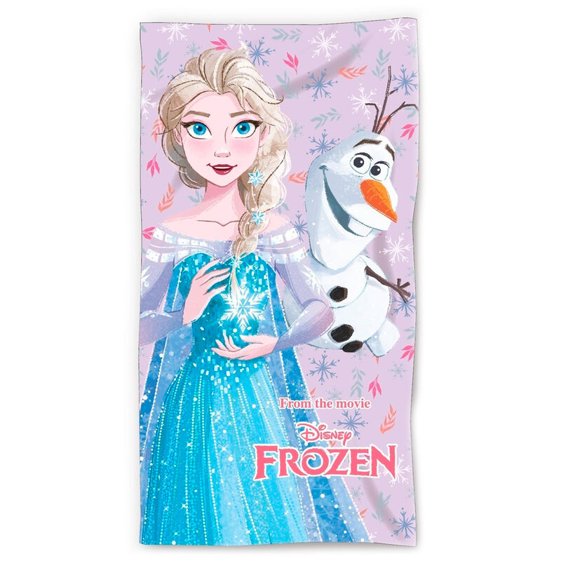 Toalla Elsa & Olaf Frozen Disney algodon_0