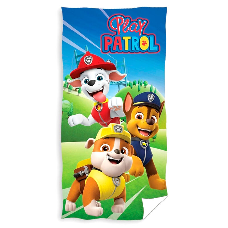 Toalla Patrulla Canina Paw Patrol microfibra_0