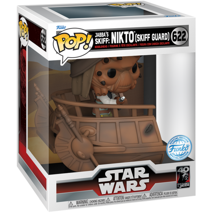 Figura POP Deluxe Star Wars Nikto Skiff Guard Exclusive_0