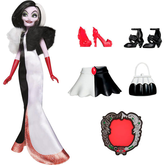 MuÃ±eca Cruella de Vil Villanas Disney 28cm_0