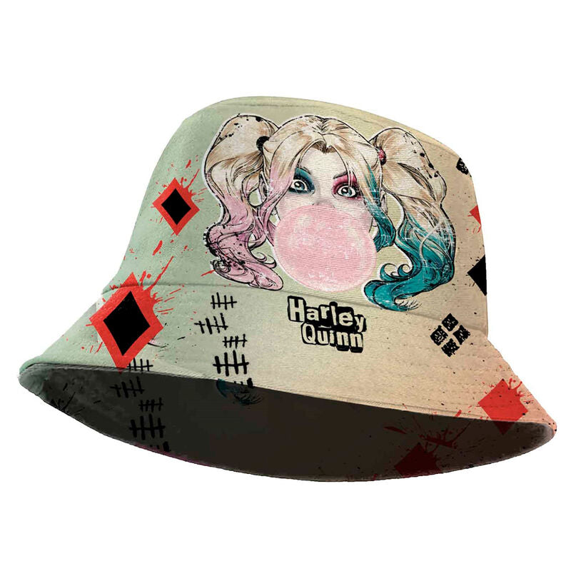 Gorro pescador Harley Quinn DC Comics infantil_0