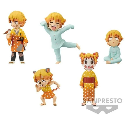 Figura Zenitsu Agatsuma World Collectable Demon Slayer Kimetsu No Yaiba 7cm surtido_0