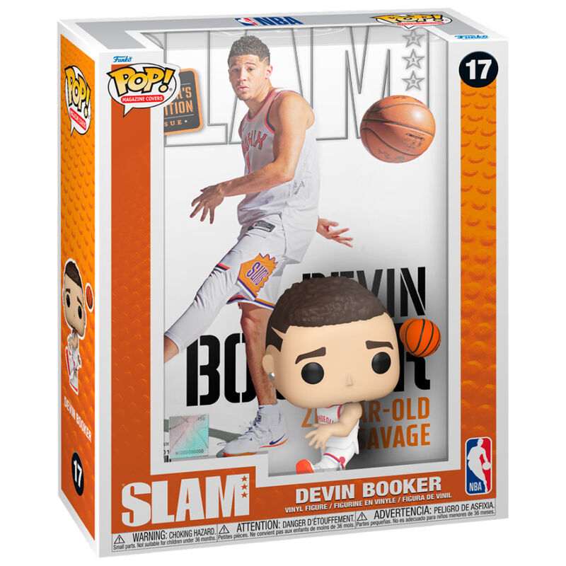 Figura POP Cover NBA Slam Devin Booker_0