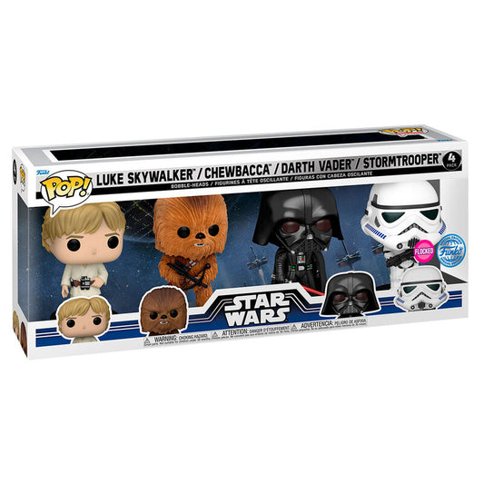 Blister 4 figuras POP Star Wars New Classics Exclusive_0