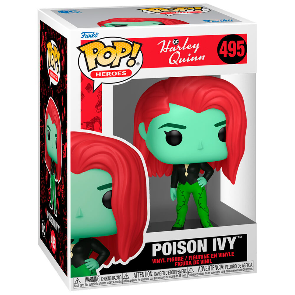 Figura POP DC Comics Harley Quinn Poison Ivy_0