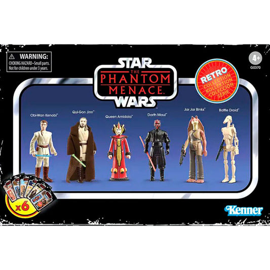 Set figuras Phantom Menace Star Wars 9,5cm_0