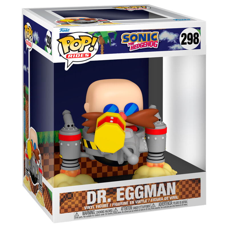Figura POP Ride Deluxe Sonic the Hedgehog Dr. Eggman_0