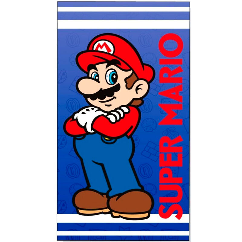 Toalla Super Mario Bros algodon_0