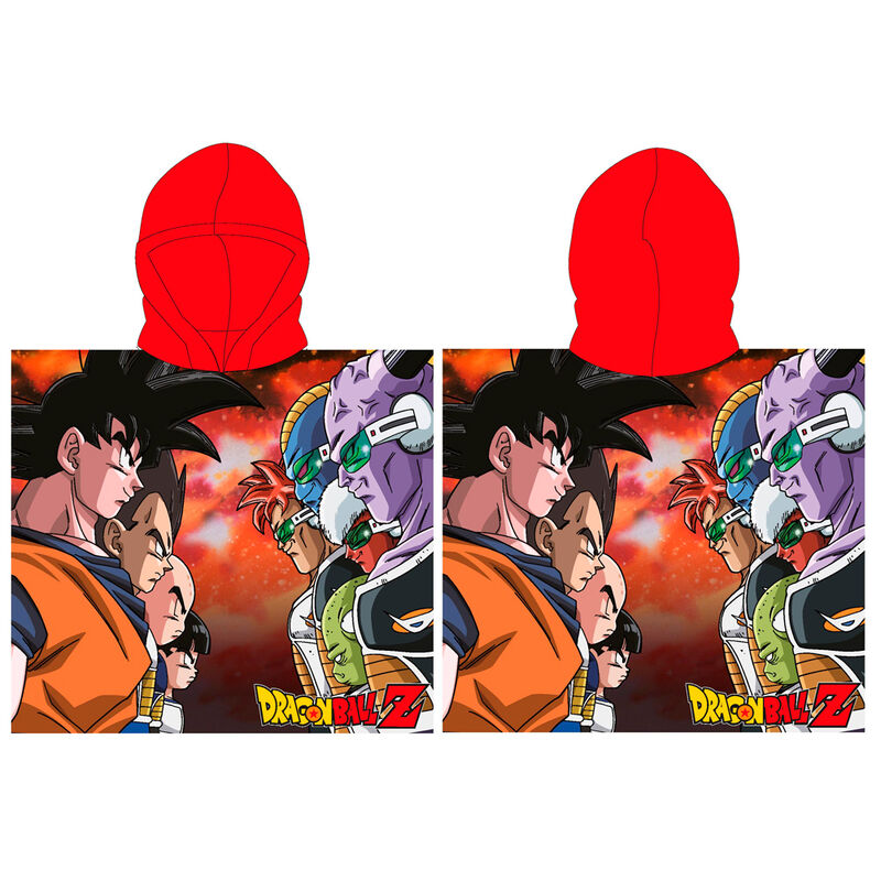 Poncho toalla Dragon Ball Z microfibra_0