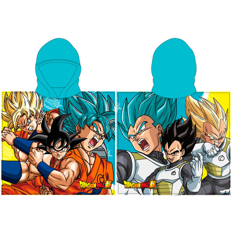 Poncho toalla Dragon Ball Z microfibra_0
