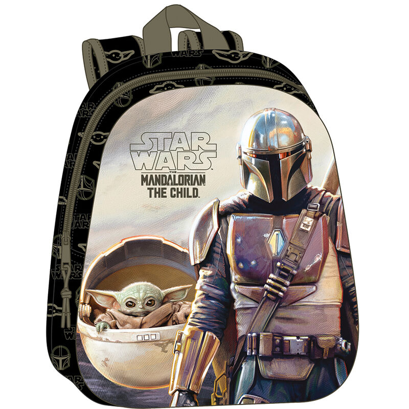 Mochila 3D The Mandalorian Star Wars 33cm_0