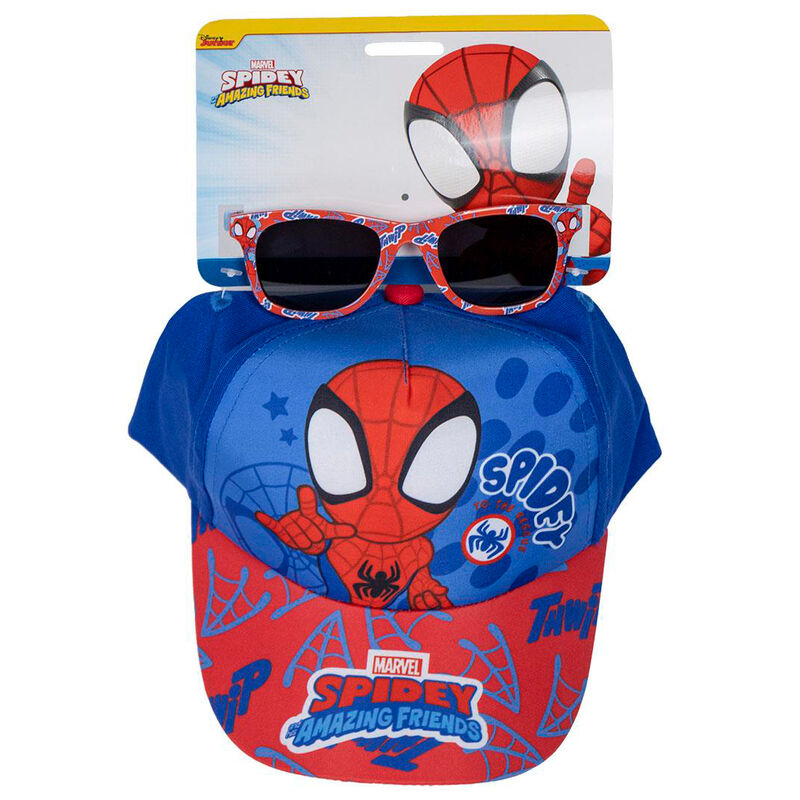 Set gorra + gafas sol Spidey Marvel_0
