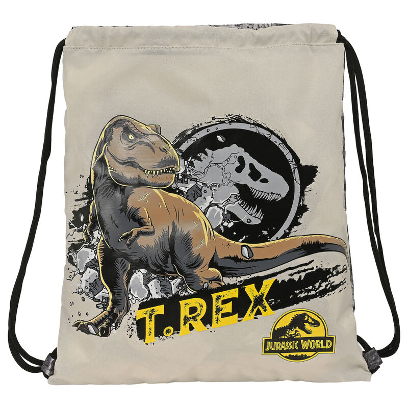 Saco Warning Jurassic World 40cm_0