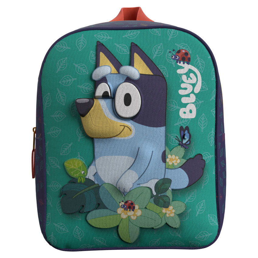 Mochila 3D Leaves Bluey 30cm_0